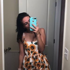 Sun flower dress
